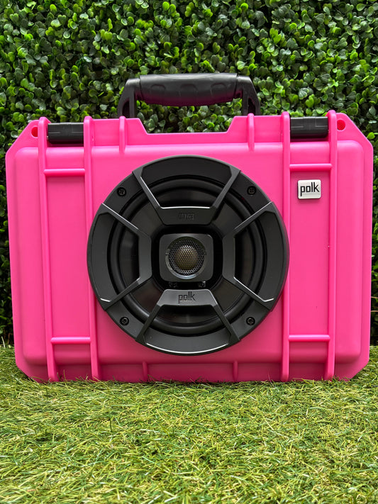 Tactical Pink Custom Bluetooth Speaker